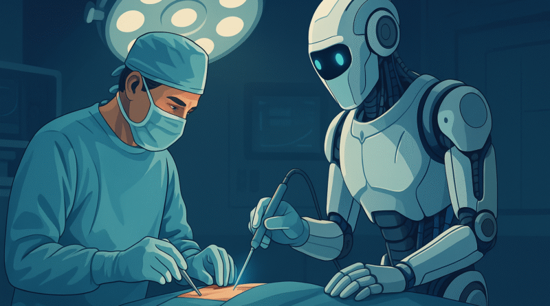 AI in healthcare assisting surgery – artificial intelligence saving lives