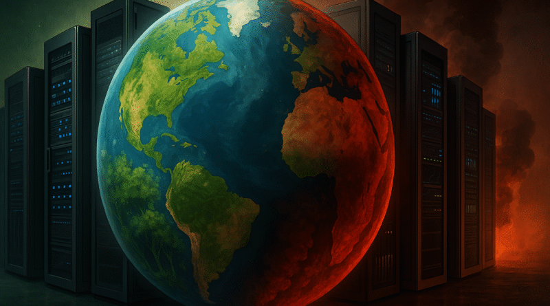 environmental impact of AI, carbon footprint, green AI vs high-energy AI models